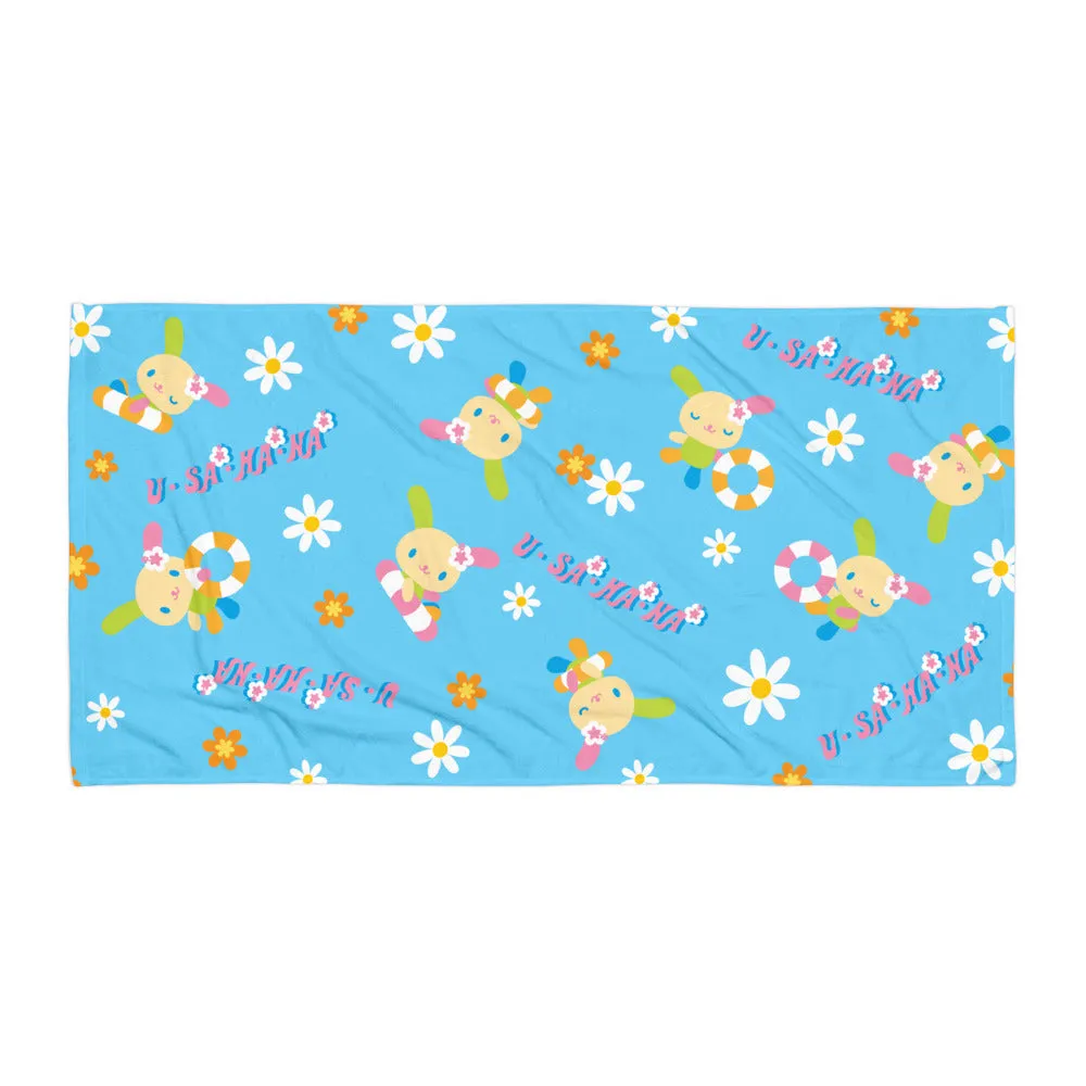 U*SA*HA*NA Pool Party Beach Towel SANRIO