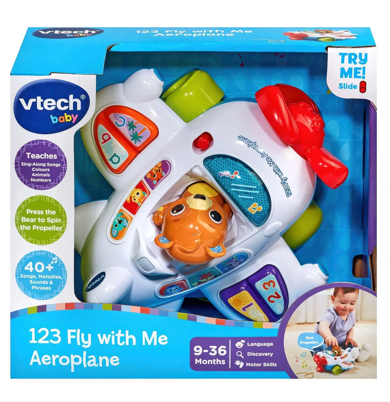 VTech 123 Fly with Me Aeroplane