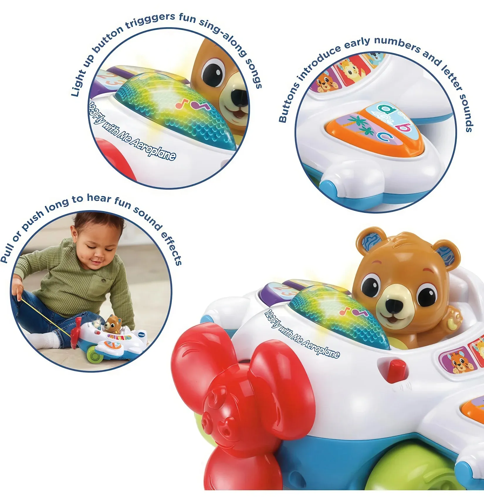 VTech 123 Fly with Me Aeroplane