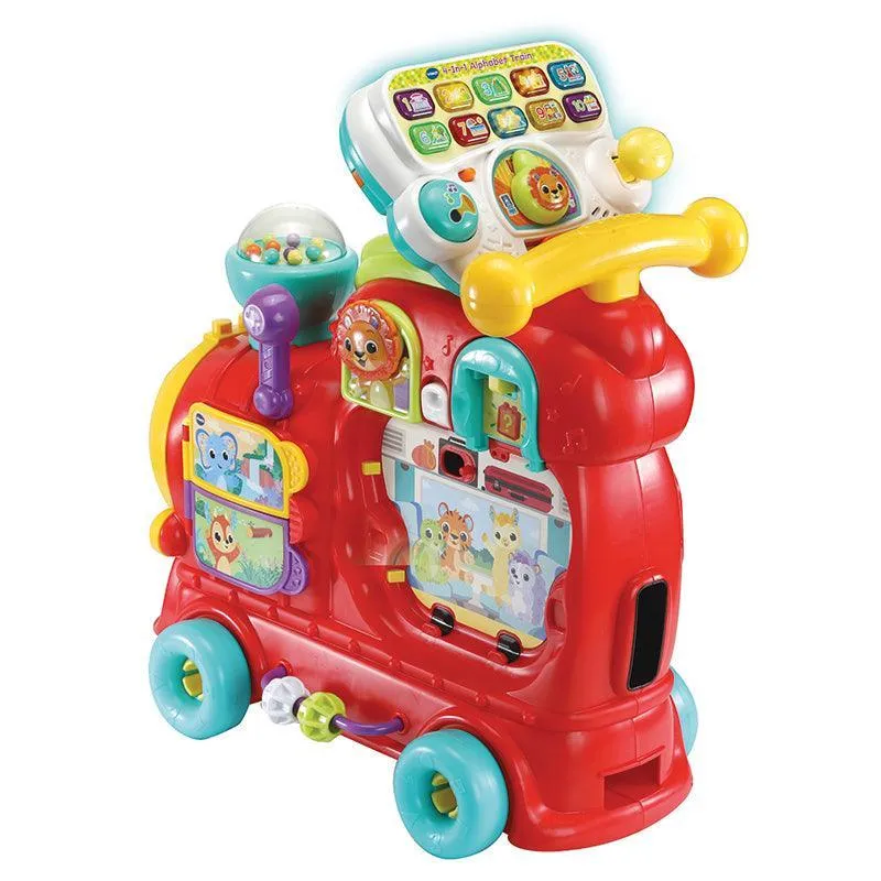 VTech Baby Push and Ride Alphabet Train Push Along Toy - English