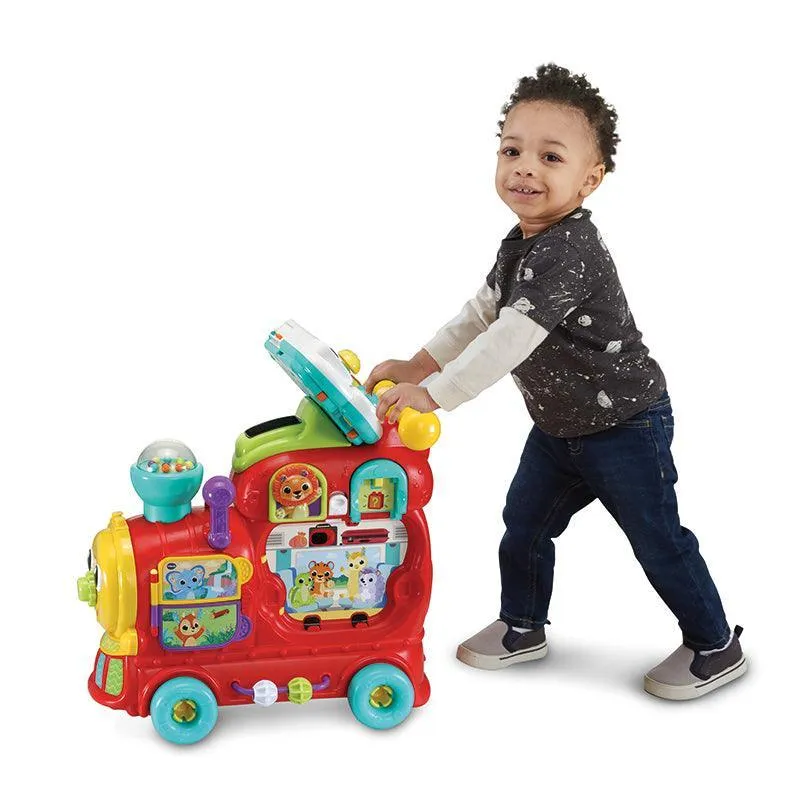 VTech Baby Push and Ride Alphabet Train Push Along Toy - English