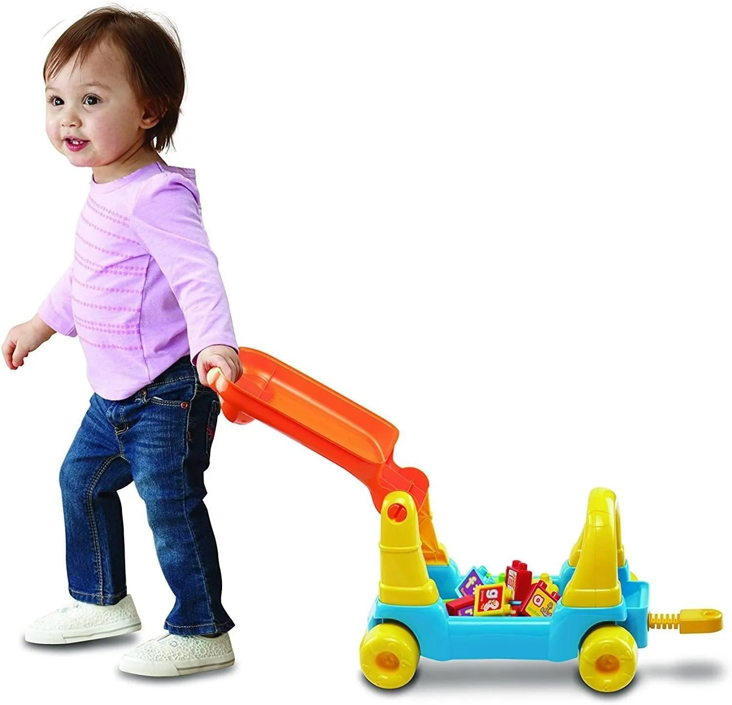 VTech Baby Push and Ride Alphabet Train Push Along Toy - English