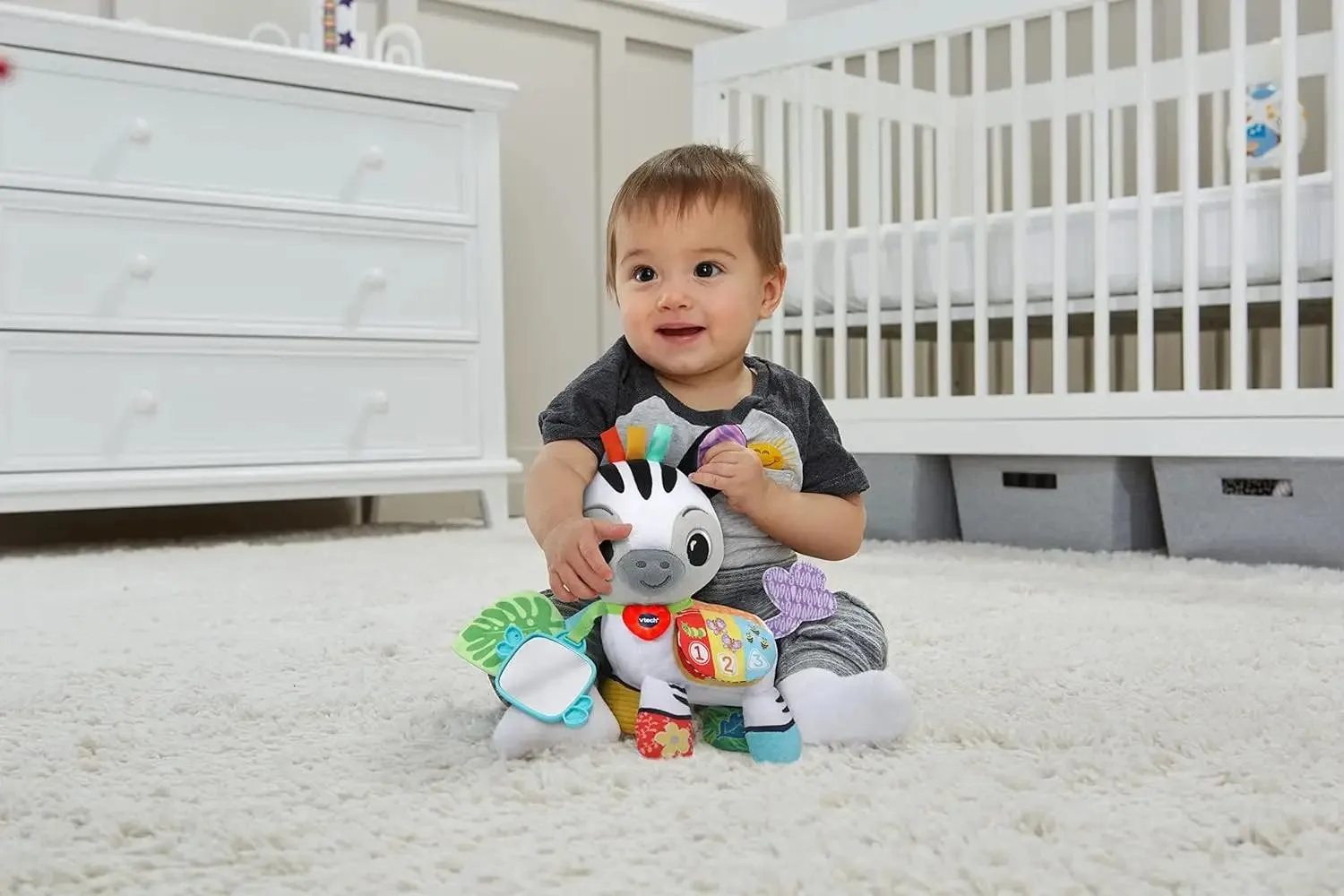VTech On-the-Go Soft Zebra