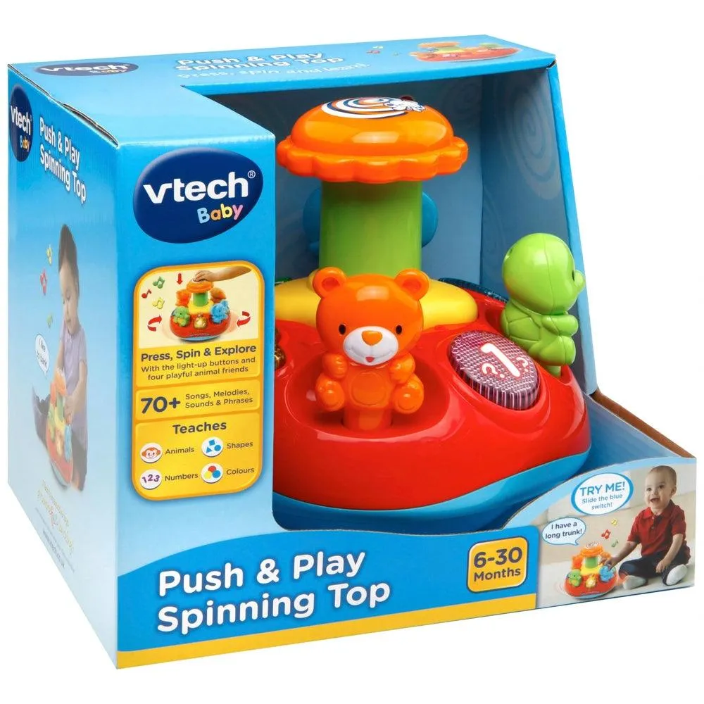 VTech Push & Play Spinning Top