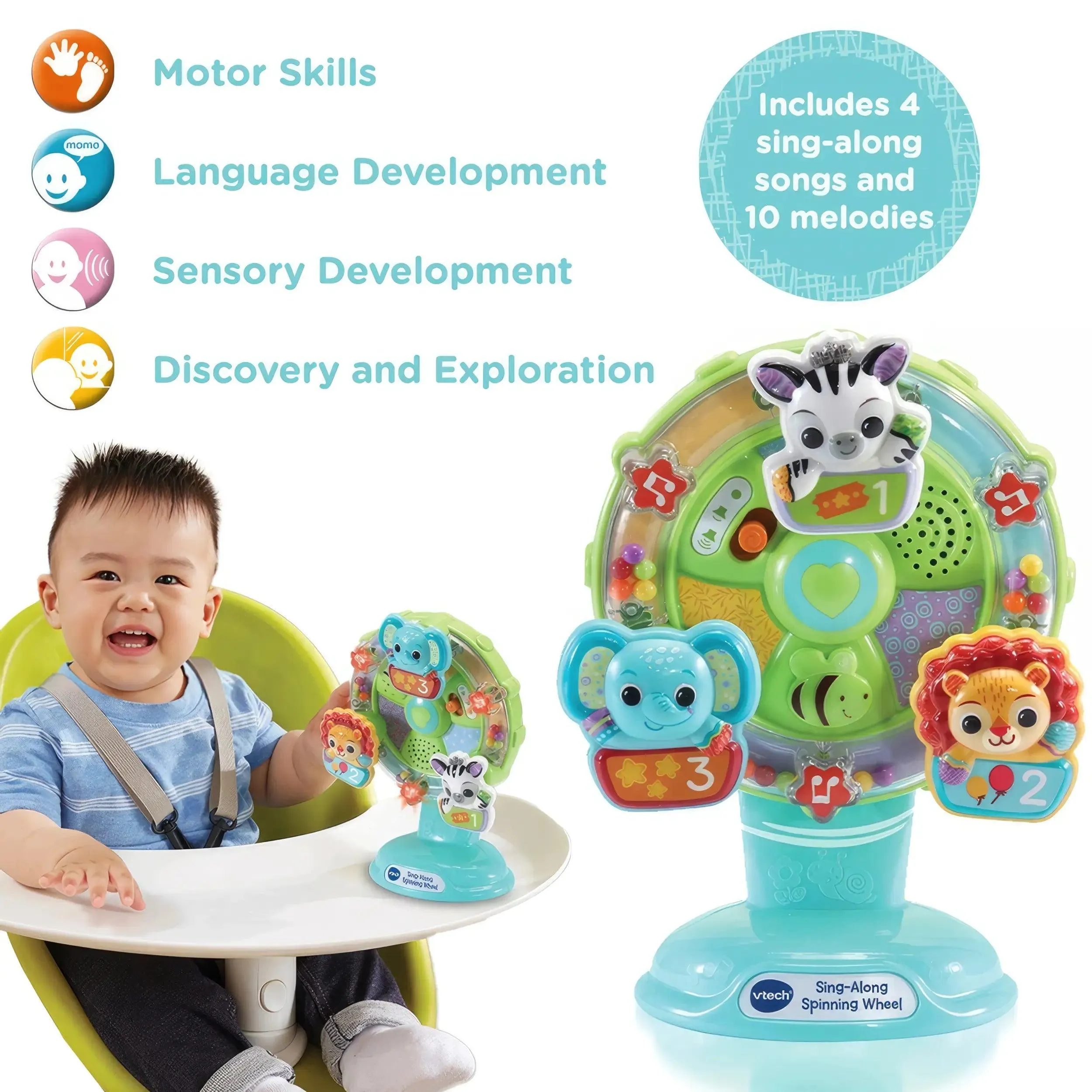 VTech Sing-Along Spinning Wheel