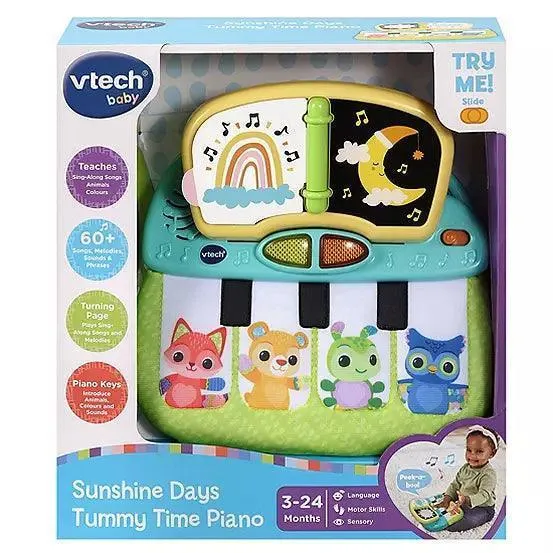 VTech Sunshine Days Tummy Time Piano