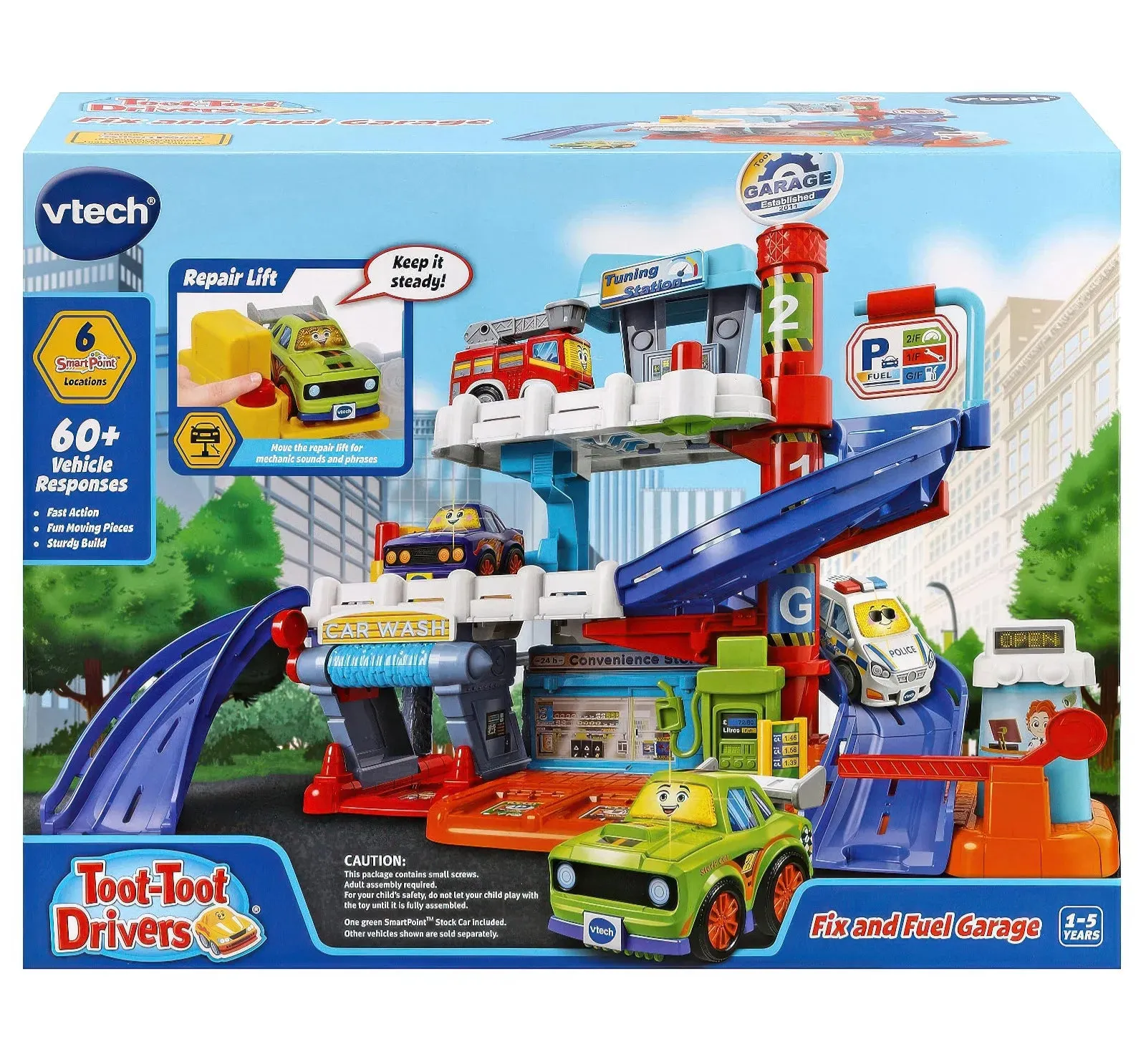 Vtech Toot-Toot Drivers Fix & Fuel Garage