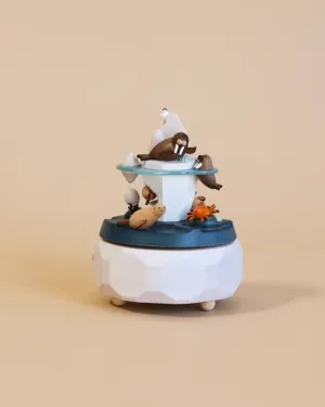 Wooden Arctic Music Box Odin Parker