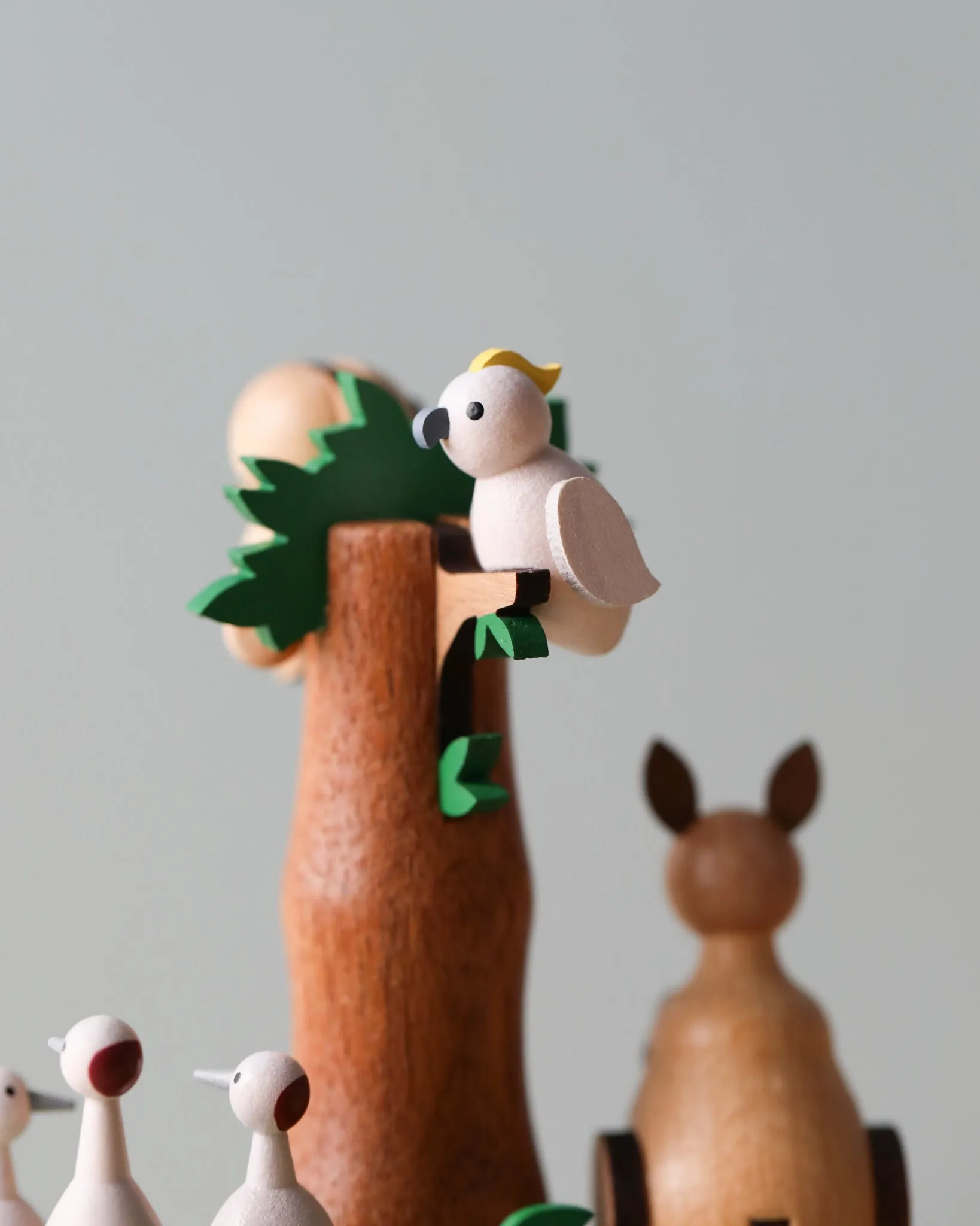 Wooden Australian Safari Park Music Box Odin Parker