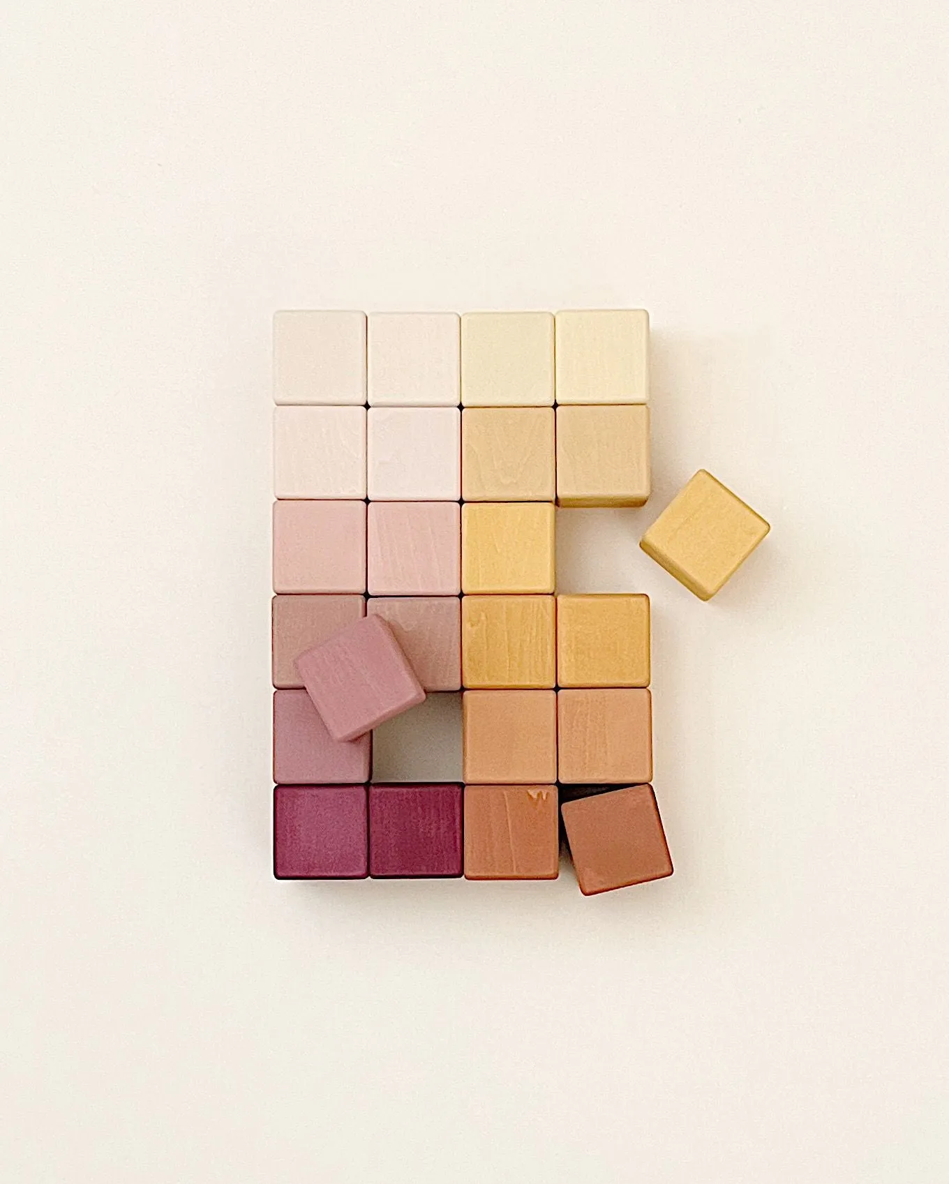 Wooden Blocks - Marsala Odin Parker