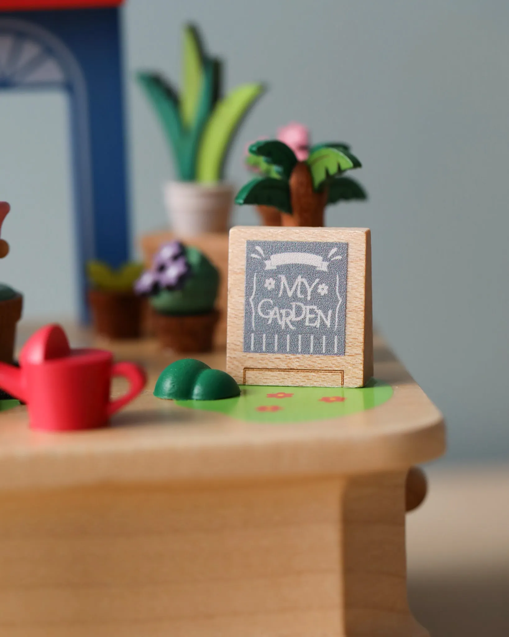 Wooden Fox Gardener Music Box Odin Parker