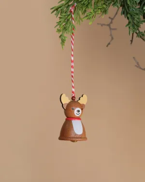 Wooden Reindeer Ornament Odin Parker