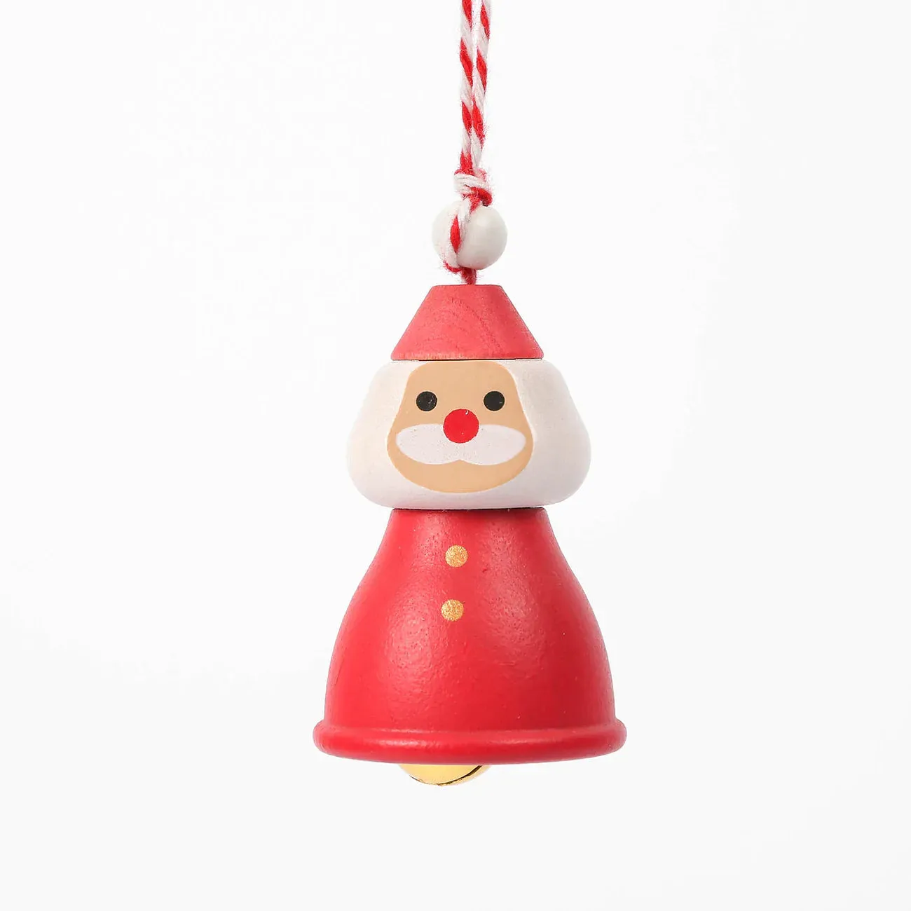 Wooden Santa Ornament Odin Parker