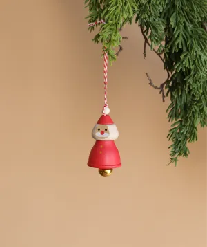 Wooden Santa Ornament Odin Parker