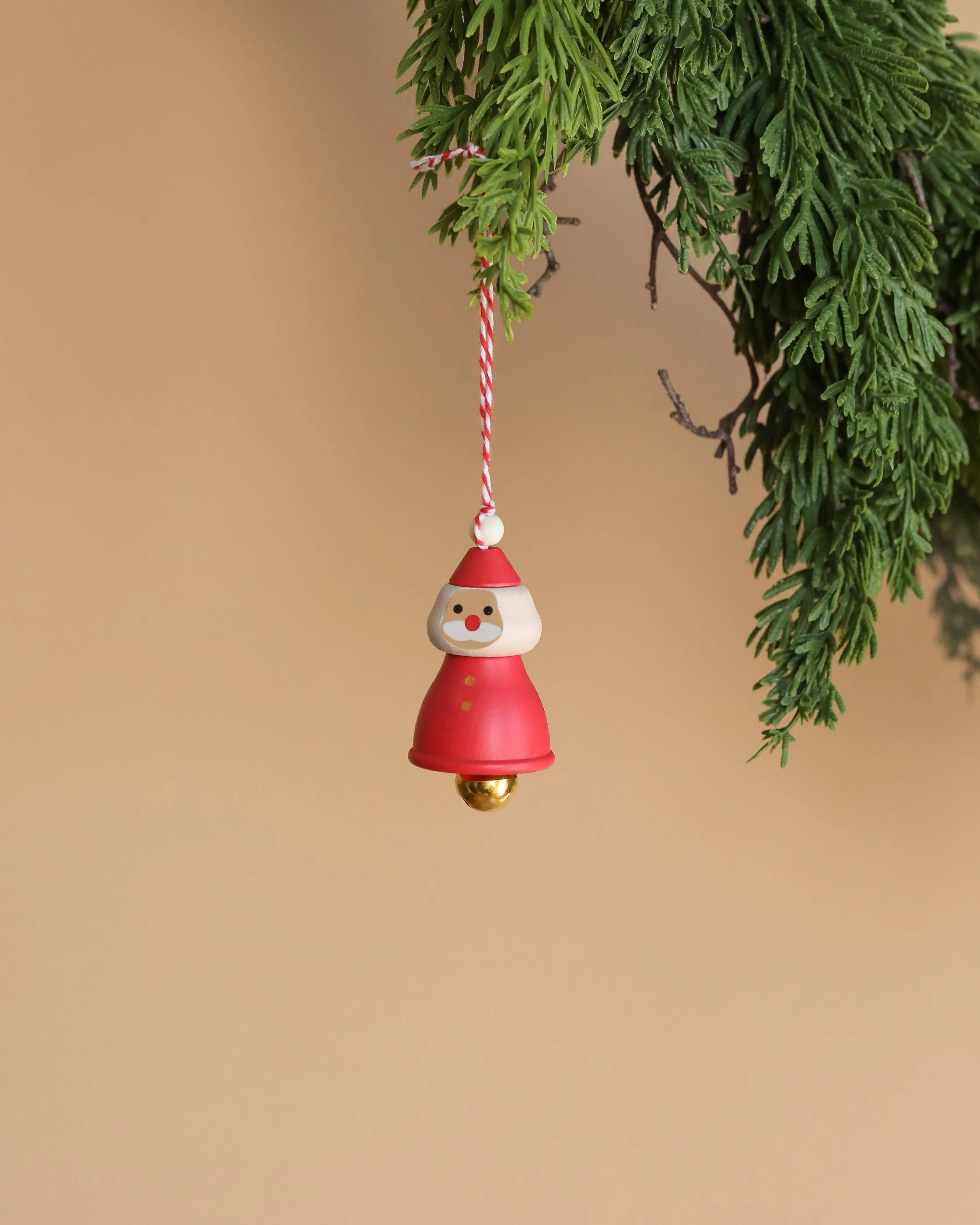 Wooden Santa Ornament Odin Parker