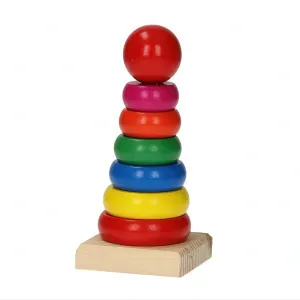 Wooden Stacking Tower