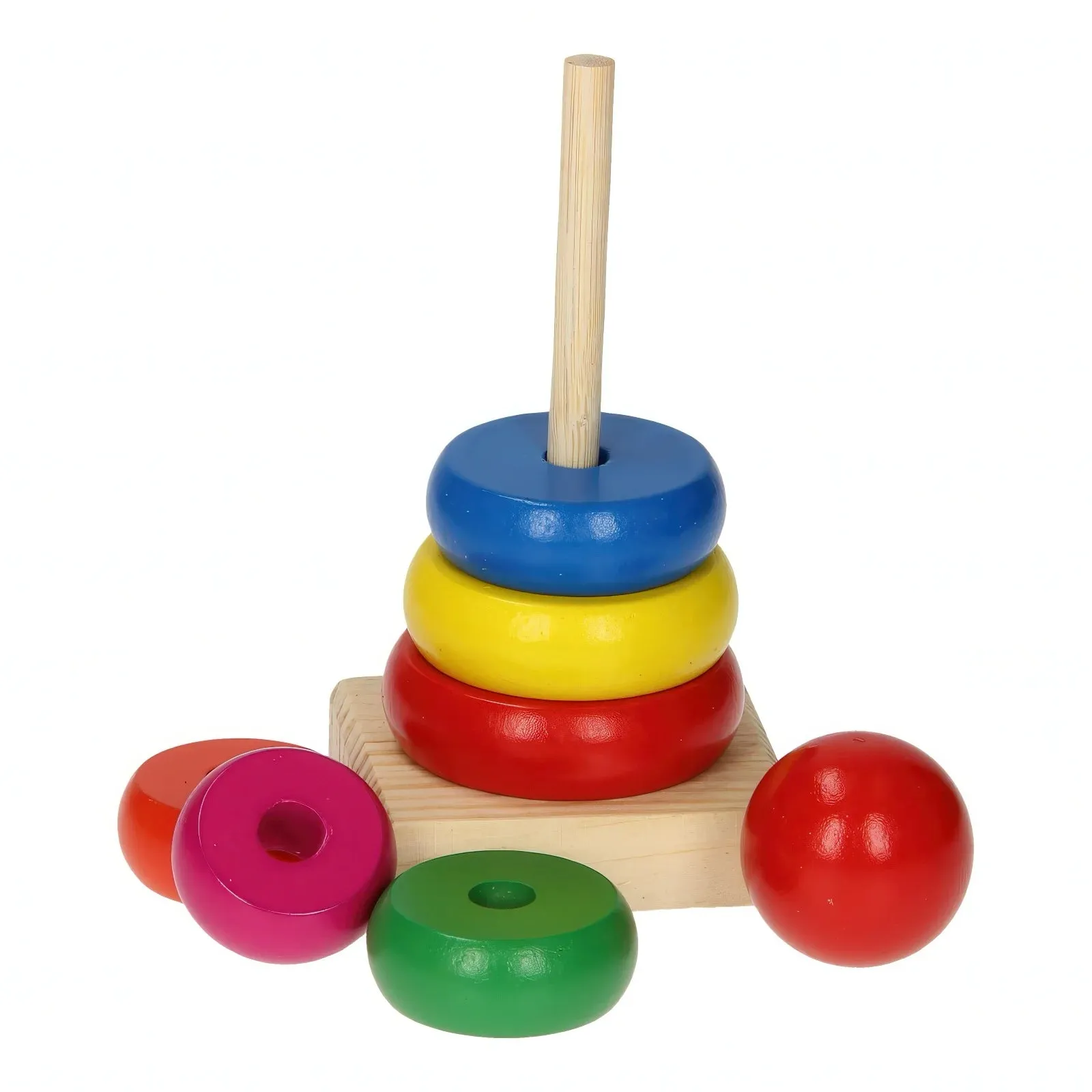 Wooden Stacking Tower