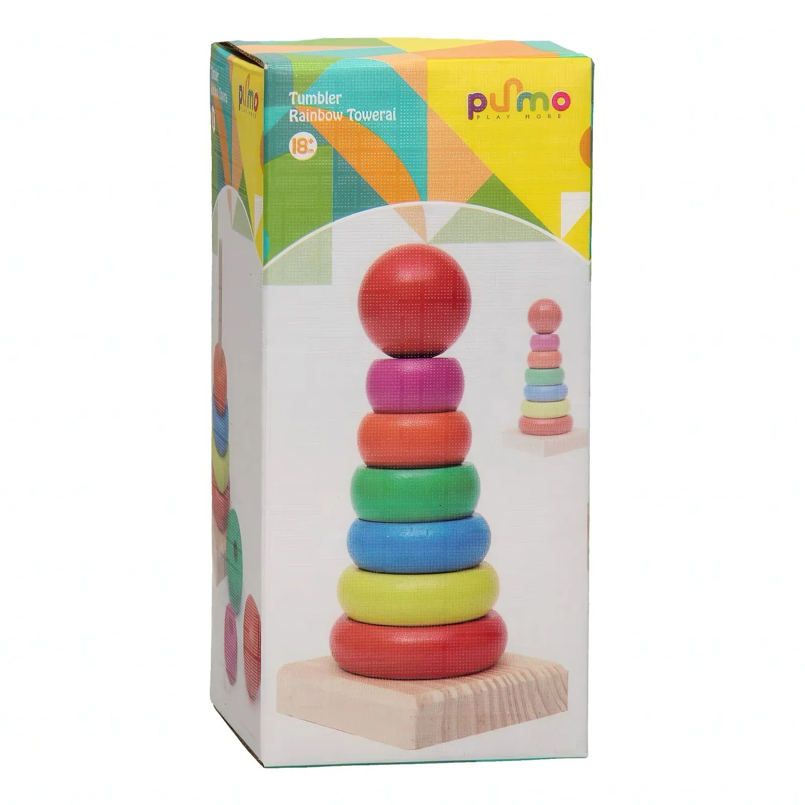 Wooden Stacking Tower