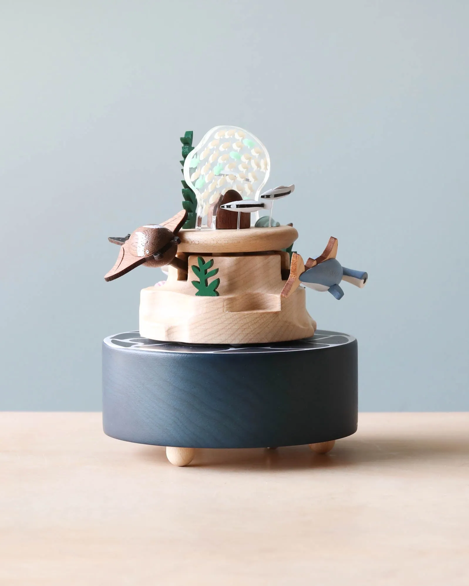 Wooden Under The sea Music Box Odin Parker