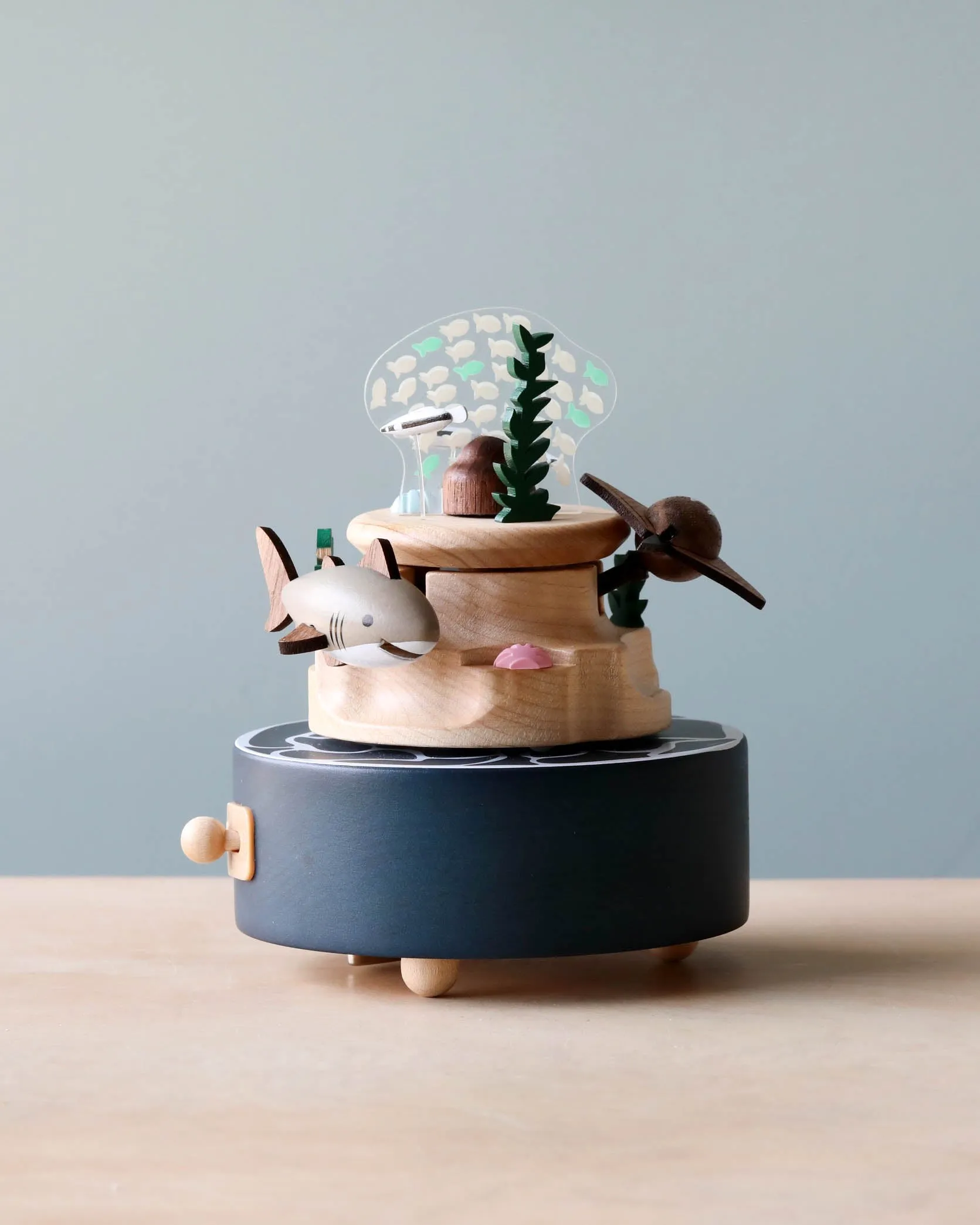 Wooden Under The sea Music Box Odin Parker