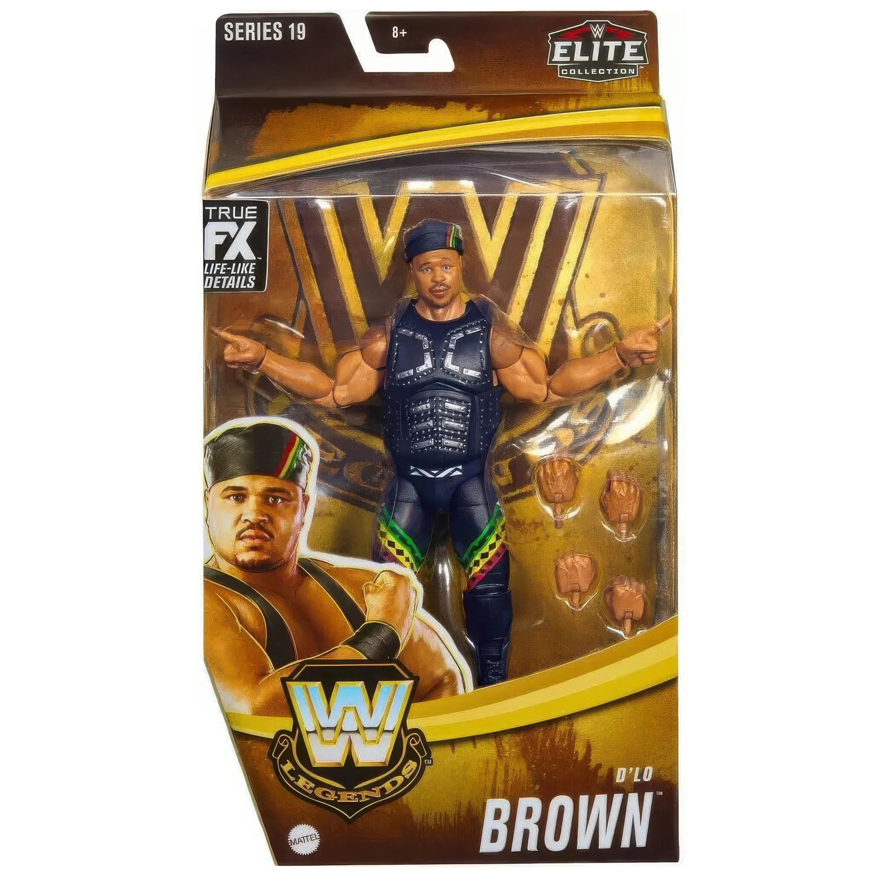 WWE Elite Collection D'lo Brown Action Figure