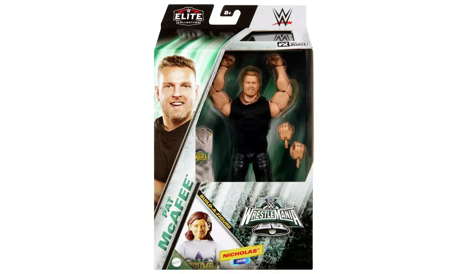 WWE WrestleMania Elite Collection Pat McAfee Action Figure