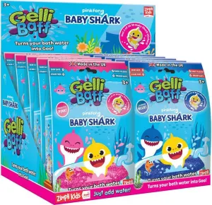 Zimpli Kids Baby Shark - Gelli Baff - 300g Assortment